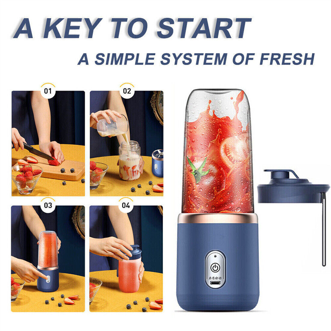 New Electric Mini Juice Maker